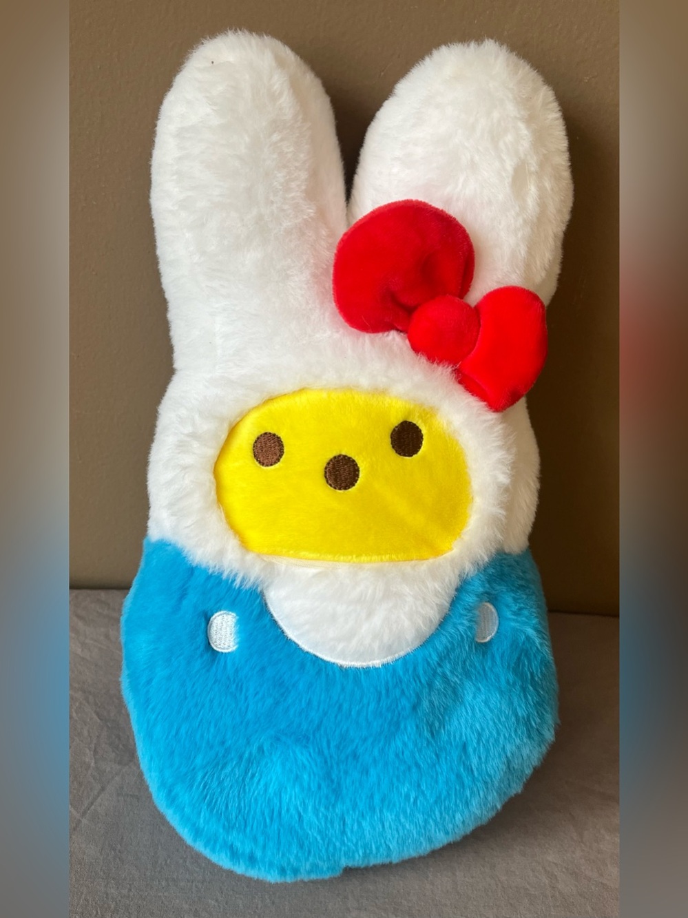 Sanrio Hello Kitty Blue Plush Stuffed Animal NWT